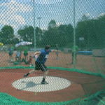 Christian, unser Bester beim Diskus