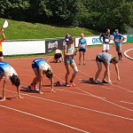 Unsere Mädchen am Start