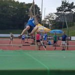 Matthias beim Stabhochsprung