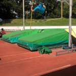 Christian beim Stabhochsprung