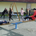 Rast auf der Hinfahrt