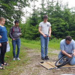 Wer wechselt den Schlauch am schnellsten?